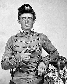 Fig 1: Cadet George Armstrong "Autie" Custer, c1859